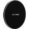 MAXY CARICABATTERIE PER CASA UFFICIO CIRCOLARE WIRELESS FAST CHARGER QI FC05 2A 10W BLACK PER SMARTPHONE