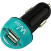 WIKO CARICABATTERIE ORIGINALE DA AUTO PER ACCENDISIGARI DUAL USB WCC 10W BLACK PER SMARTPHONE