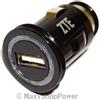 ZTE CARICABATTERIE DA AUTO ORIGINALE PER ACCENDISIGARI USB SCC20 1A BLACK