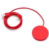 NOKIA CARICABATTERIE ORIGINALE CASA WIRELESS CHARGER QI DT-601 RED PER SMARTPHONE