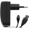 ALCATEL CARICABATTERIE ORIGINALE DA CASA S005UV0500100 5W MICROUSB BLACK BULK PER CELLULARI