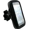MAXY SUPPORTO BICI UNIVERSALE BIKEMONT SIZE L CUSTODIA WATERPROOF BLACK PER SMARTPHONE