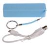 MAXY POWER BANK CARICA BATTERIA EMERGENZA UNIVERSALE PACK DA 2600 MAH BLU