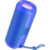 HOCO ALTOPARLANTE SPORT BS48 CASSA SPEAKER BLUETOOTH 5.1 CON USB OST LUCI LED BLU PER SMARTPHONE