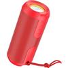 HOCO ALTOPARLANTE SPORT BS48 CASSA SPEAKER BLUETOOTH 5.1 CON USB OST LUCI LED RED PER SMARTPHONE