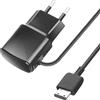 BLUE STAR CARICABATTERIE DA PARETE PER CASA 5W PER SAMSUNG CONNETTORE TIPO L760 BLACK PER CELLULARI