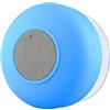 MAXY VIVAVOCE WATERPROOF SPEAKER CASSA BLUETOOTH UNIVERSALE BTS-06 BLU PER IOS IPHONE ANDROID