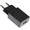 DORO CARICABATTERIE ORIGINALE DA PARETE PER CASA USB HKC0055010-3A 5W BLACK BULK