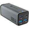 FORCELL CARICABATTERIE DA CASA ORIGINALE GAN3 100WPD 2X USB-A 2X USB-C FINO A 100W GREY SMARTPHONE