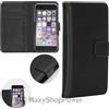FORCELL CUSTODIA FLIP COVER BOOK CASE A LIBRO CHIUSURA MAGNETICA SIZE 4.3 4.8 NERA BLACK