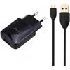 HTC CARICABATTERIE ORIGINALE DA CASA TC-P900 7.5W CAVO MICROUSB BLACK BULK PER SMARTPHONE