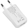 KAZAM CARICABATTERIE ORIGINALE DA PARETE PER CASA UFFICIO USB UNIVERSALE A34-501000 5W 1A WHITE PER CELLULARI