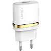 LDNIO CARICABATTERIE ORIGINALE PER CASA DL-AC50 5W USB WHITE BULK PER SMARTWATCH E SMARTPHONE