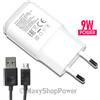 LG CARICABATTERIE ORIGINALE CASA USB MCS-04E 1.8A WHITE + CAVO MICROUSB BLACK BULK