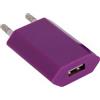 MAXY CARICABATTERIE DA PARETE PER CASA UFFICIO USB UNIVERSALE HHC-001 5W 1A PURPLE PER CELLULARI