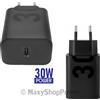 MOTOROLA CARICABATTERIE ORIGINALE DA CASA USB-C MC-309 TURBO POWER 30W BLACK BULK PER SMARTPHONE