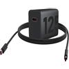 MOTOROLA CARICABATTERIE ORIGINALE USB-C MC-1252 TURBO POWER 125W CAVO TYPE C BLACK BLISTER PER SMARTPHONE