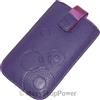 MAXY CUSTODIA DA CINTURA A FONDINA DEKO-11 CASE POUCH UNIVERSALE VIOLA PRUGNA PER SMARTPHONE