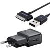 SAMSUNG CARICABATTERIE ORIGINALE DA PARETE PER CASA ETA-U90 10W + CAVO ECC1DP0U BLACK BULK PER TABLET