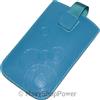 MAXY CUSTODIA DA CINTURA A FONDINA DEKO-12 CASE POUCH UNIVERSALE TURCHESE PER CELLULARI
