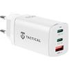 TACTICAL CARICABATTERIE DA CASA ORIGINALE FlashBang 1X USB 2X USB-C FINO A 65W WHITE PER SMARTPHONE
