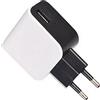 TEL1 CARICABATTERIE FAST CHARGING ORIGINALE RAPIDO DA CASA USB TC314 11.7W WHITE PER SMARTPHONE