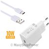 XIAOMI CARICABATTERIE ORIGINALE DA CASA CAVO Type C MDY-09-EW 10W WHITE BULK PER SMARTPHONE