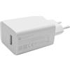 XIAOMI CARICABATTERIE ORIGINALE DA PARETE PER CASA USB MDY-12-EW 55W WHITE BULK PER SMARTPHONE