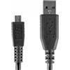 BLACKBERRY CAVO DATI E RICARICA ORIGINALE MicroUsb ASY-18683-201 USB BLACK BULK PER CELLULARI