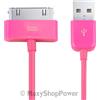 MAXY CAVO DATI E RICARICA 30 pin MAGENTA BULK PER APPLE IPHONE 2 3G 3GS 4 4S IPAD IPOD