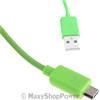 MAXY CAVO DATI E RICARICA MICROUSB 0,90 cm GREEN BULK PER SMARTPHONE