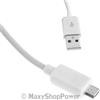 MAXY CAVO DATI E RICARICA MICROUSB 0,90 cm WHITE BULK PER SMARTPHONE