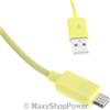 MAXY CAVO DATI E RICARICA MICROUSB 0,90 cm YELLOW BULK PER SMARTPHONE