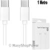 MAXY CAVO DATI E RICARICA PD60W 3A C293 USB-C TO USB-C FAST CHARGE 60W 1M WHITE PER SMARTPHONE TABLET