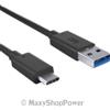 MAXY CAVO DATI E RICARICA USB TO TYPE C 1M BLACK PER SMARTPHONE