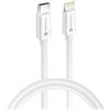 FORCELL CAVO DATI E RICARICA USB-C TO LIGHTNING APPLE 1M MFI 30W WHITE PER IPHONE IPAD