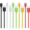 HAWEEL KIT 5PZ CAVO DATI E RICARICA ORIGINALE HWL-4016 MICROUSB MULTICOLOR PER SMARTPHONE