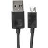 LG CAVO DATI E RICARICA MicroUsb ORIGINALE E258105 BLACK BULK PER CELLULARI