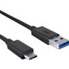 MICROSOFT CAVO DATI E RICARICA USB 3.1 TO Type C ORIGINALE CA-232D BLACK BULK