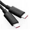 MOTOROLA CAVO DATI E RICARICA TURBO USB-C to Type C ORIGINALE SC18D2 6,5A BLACK BULK PER SMARTPHONE