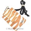 CELLY CUSTODIA FONDINA CON LACCIO DA COLLO PUKKA-03E CASE CAVALLINO TIGRATO WHITE-BROWN