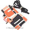 CELLY CUSTODIA FONDINA CON LACCIO DA COLLO PUKKA-117 OPTICAL CASE UNIVERSALE BLACK-ORANGE