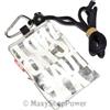 CELLY CUSTODIA FONDINA CON LACCIO DA COLLO PUKKA-45 GLAMOUR CASE UNIVERSALE WHITE-SILVER