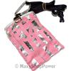 CELLY CUSTODIA FONDINA CON LACCIO DA COLLO PUKKA-47 GLAMOUR CASE UNIVERSALE PINK-SILVER