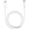 OPPO CAVO DATI E RICARICA MICROUSB ORIGINALE VOOC RICARICA RAPIDA 100CM DL118 WHITE BULK PER SMARTPHONE