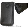 MAXY CUSTODIA FONDINA ZUMI -12A SLIM POUCH UNIVERSALE FODERO BLACK