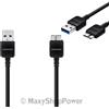SAMSUNG CAVO DATI E RICARCA MicroUsb 3.0 ORIGINALE ET-DQ11Y1BE BLACK BULK