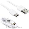 SAMSUNG CAVO DATI E RICARICA Type C ORIGINALE EP-DN930CWE WHITE BULK PER SMARTPHONE