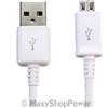 SAMSUNG CAVO DATI ORIGINALE ECB-DU4EWE MicroUsb USB 1,5M WHITE BULK PER GALAXY SERIE A - J - S - N