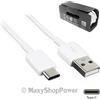 SAMSUNG CAVO DATI USB Type C ORIGINALE EP-DG970BWE WHITE BULK PER GALAXY USB-C CONNECTOR